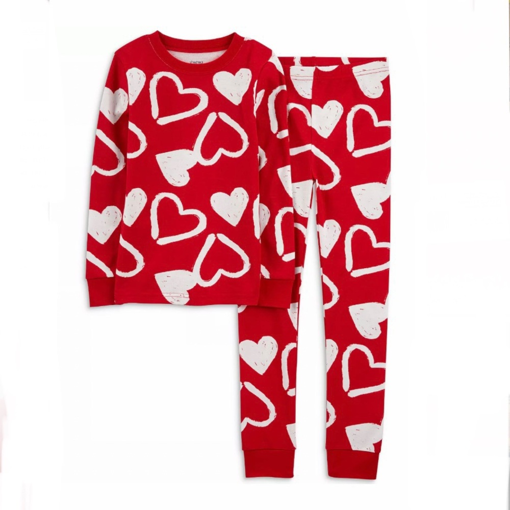 Carter’s - 2-piece Valentine’s Day Hearts Cotton Pajamas